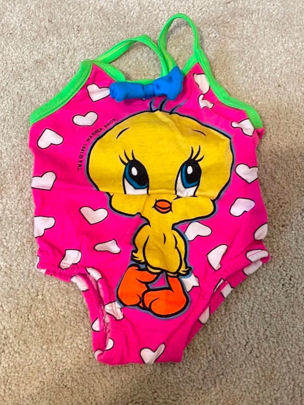 VINTAGE TWEETIE BIRD SWIMSUIT